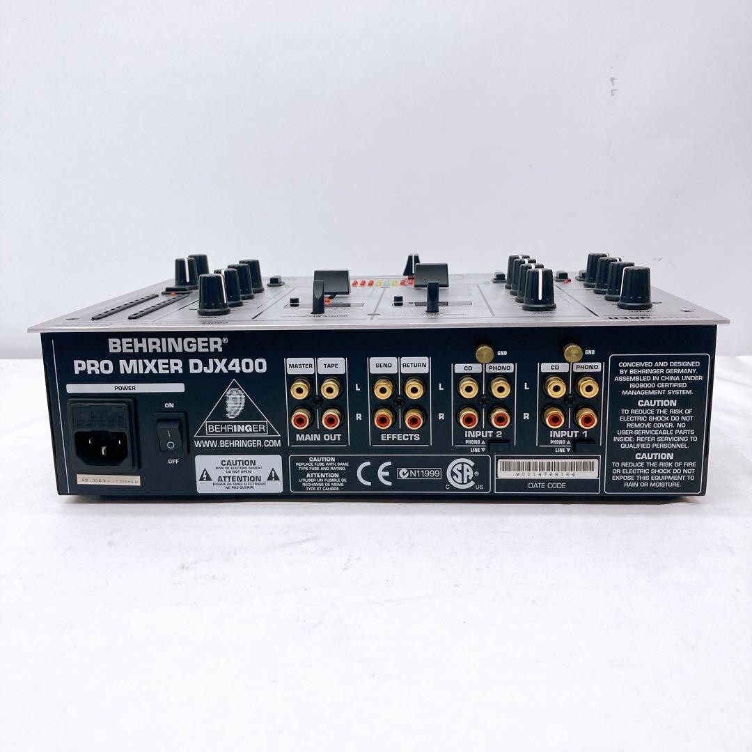 BEHRINGER DJX400 Vintage 2 Channel DJ Pro Mixer | eBay