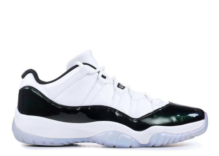 2018 Nike Air Jordan 11 XI Retro Low Easter White Emerald Size 9