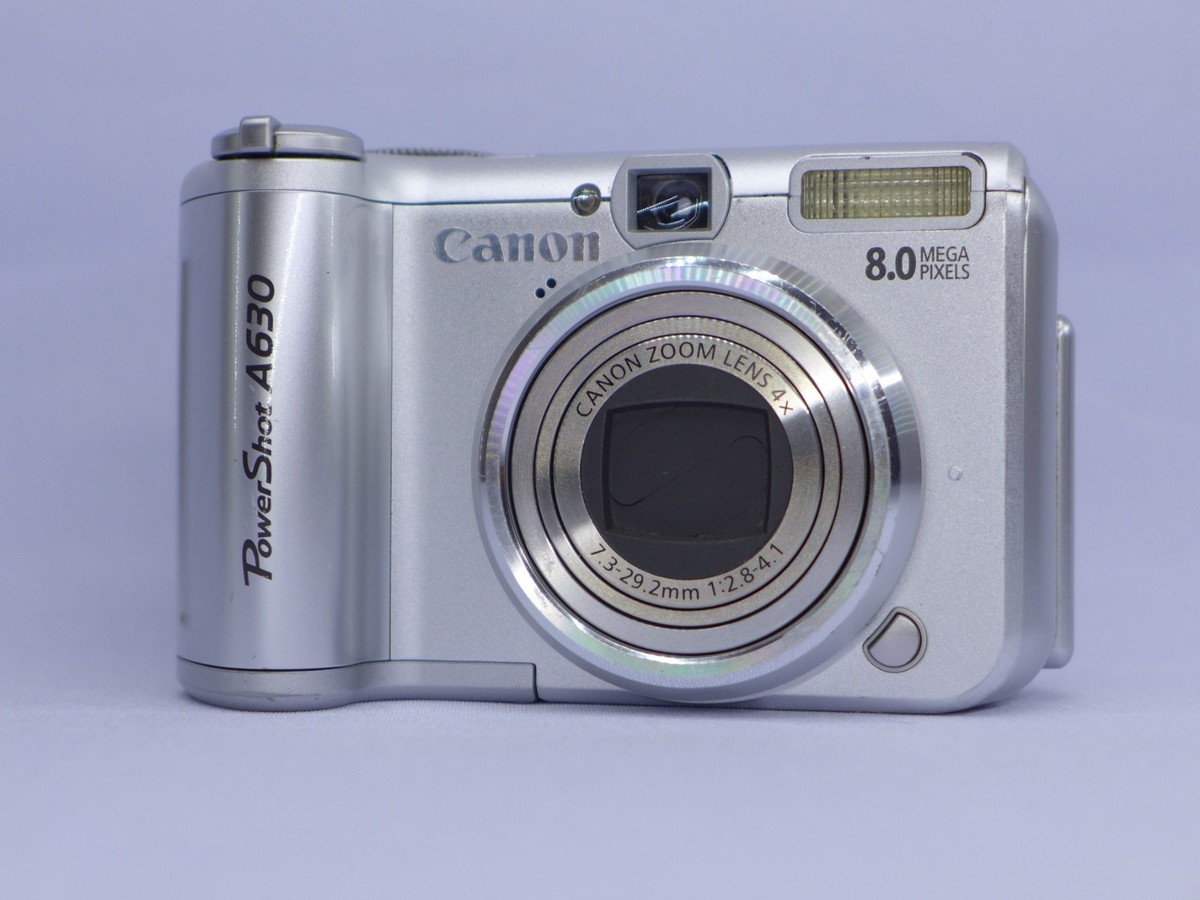 Canon PowerShot A630 8.0MP / CCD Digital Camera Silver | eBay