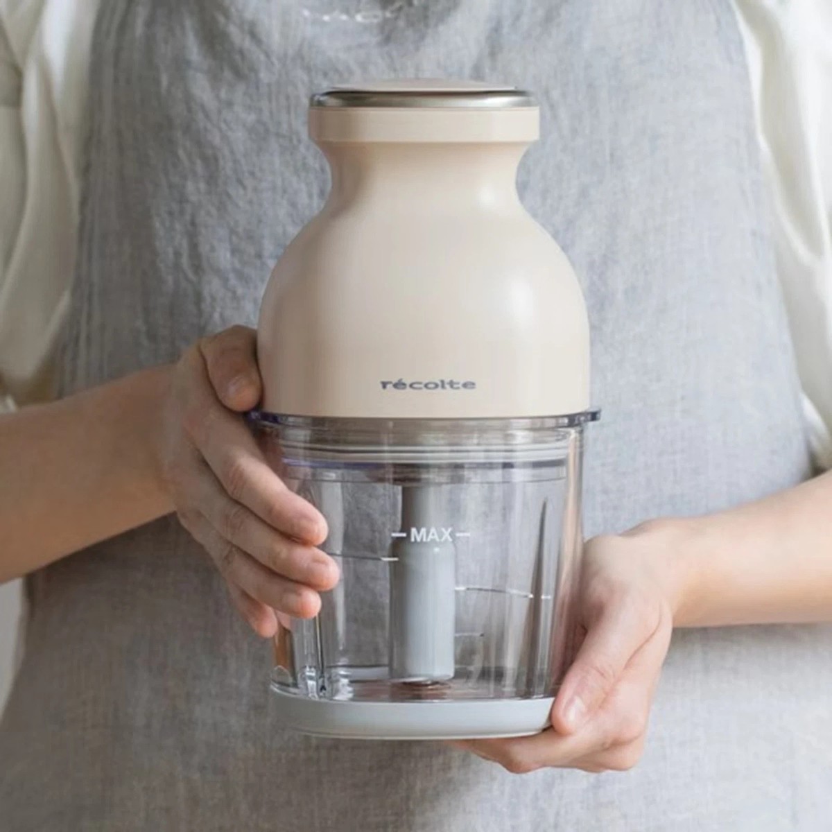 Recolte Cordless Capsule Cutter Bonne RCP-7 Cream White 8 roles in