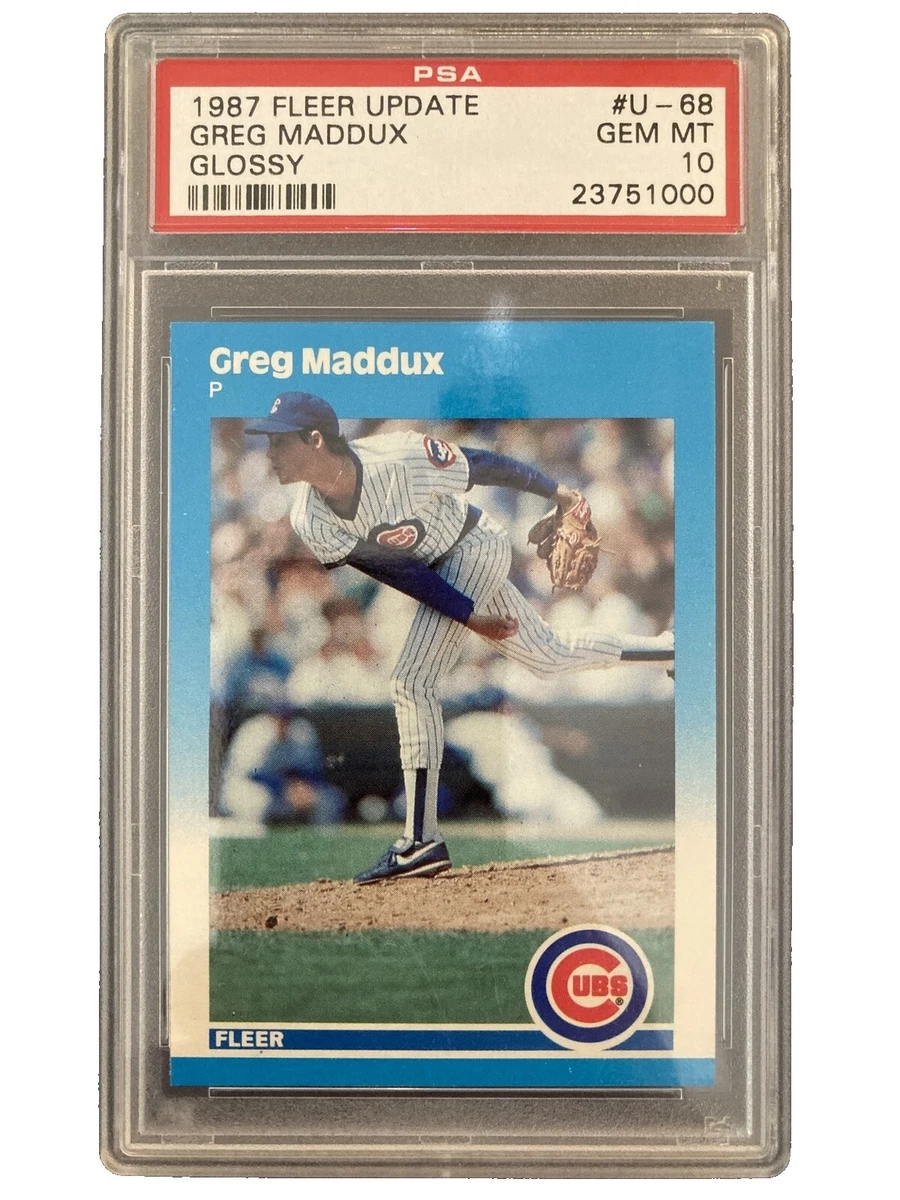 Greg Maddux Baseball Sports Trading Cards & Accessories for sale