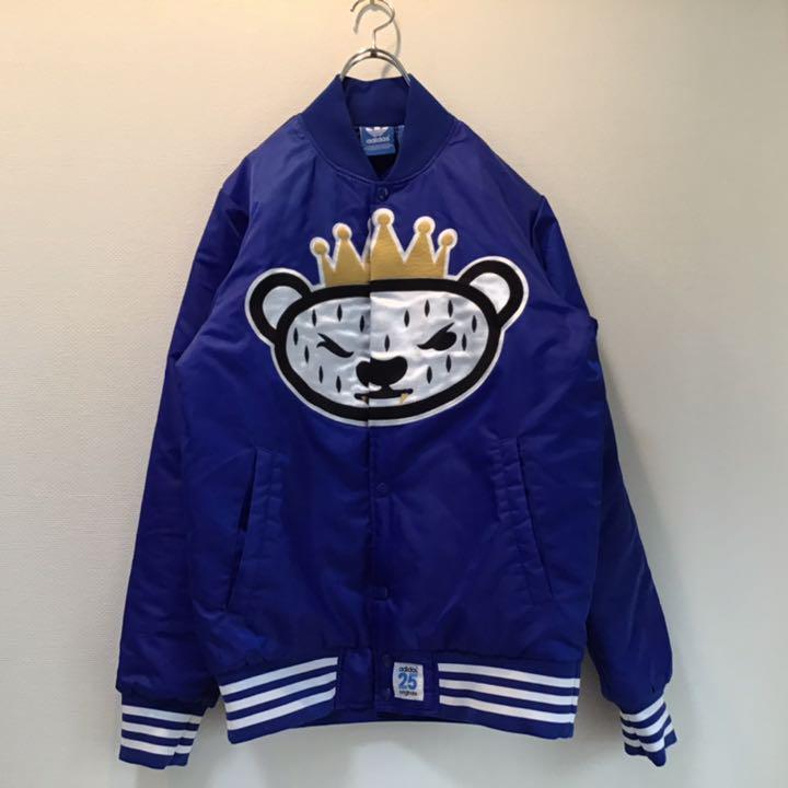 adidas NIGO adidas stadium jacket M blue bear adidas x NIGO | eBay