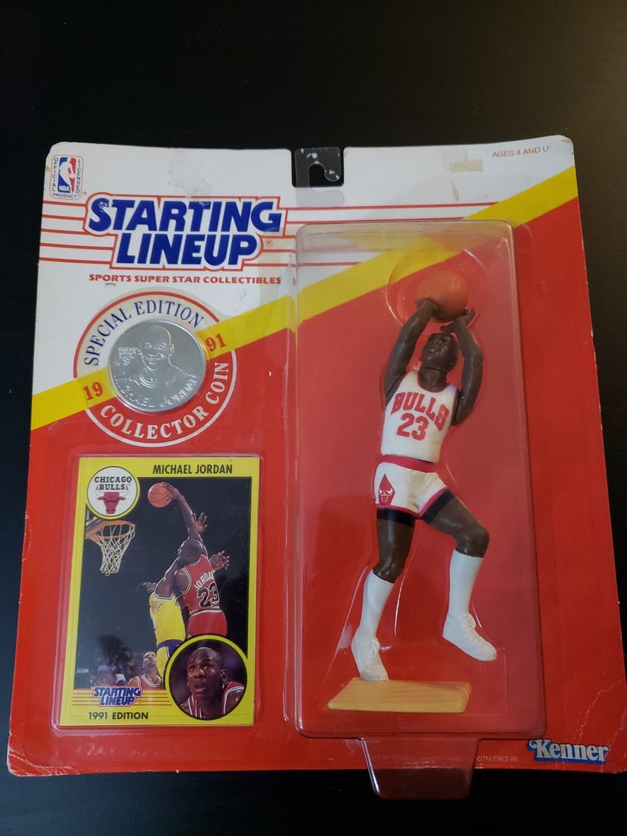 1991 Michael Jordan Starting Lineup Kenner Figure Chicago Bulls