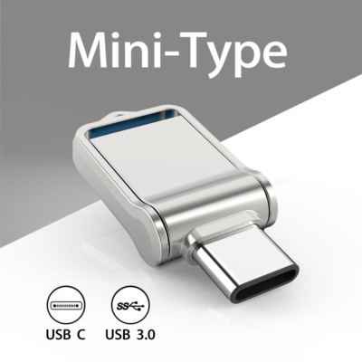32GB Type-C Dual OTG USB 3.0 Flash Drive Mini Memory Stick