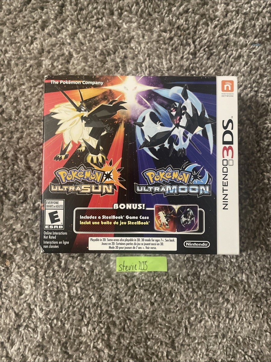 Sealed Pokemon Ultra Sun/Ultra Moon Steelbook Limited Edition