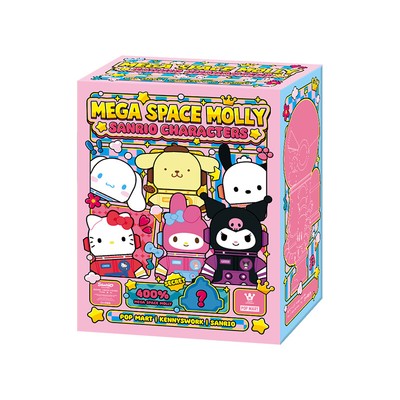 Authentic MEGA SPACE MOLLY 400% Sanrio Family Series One Set (6pcs