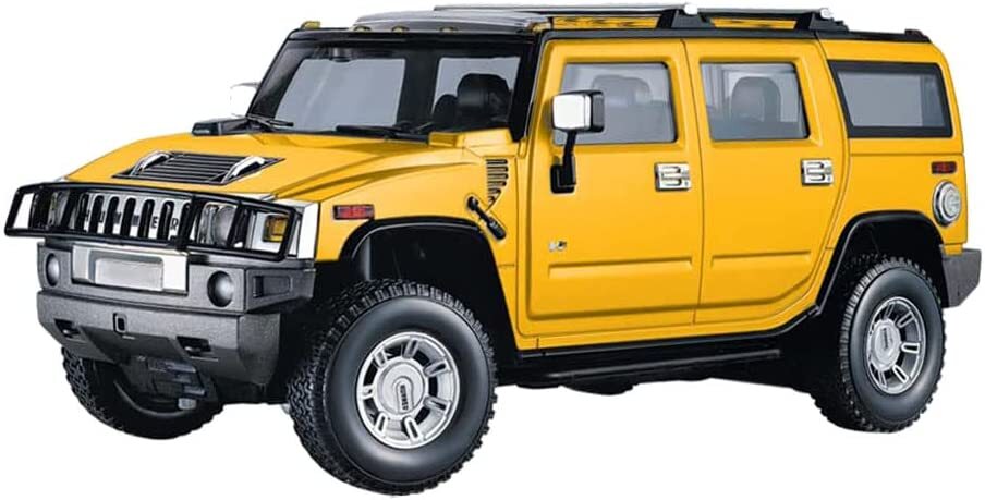 DOYUSHA 27MHz 1/16 RC Car Hummer H2 Yellow RTR Ready To Run 614364