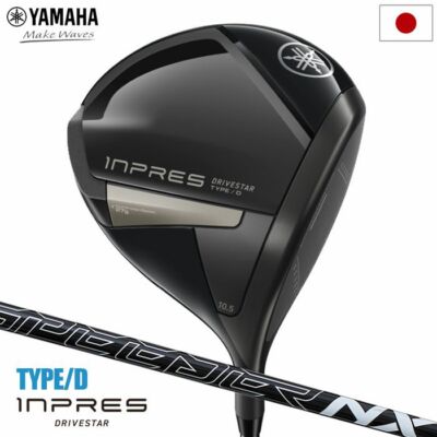 YAMAHA INPRES DRIVESTAR TYPE/D Driver Men's Right 2025 Japan Model