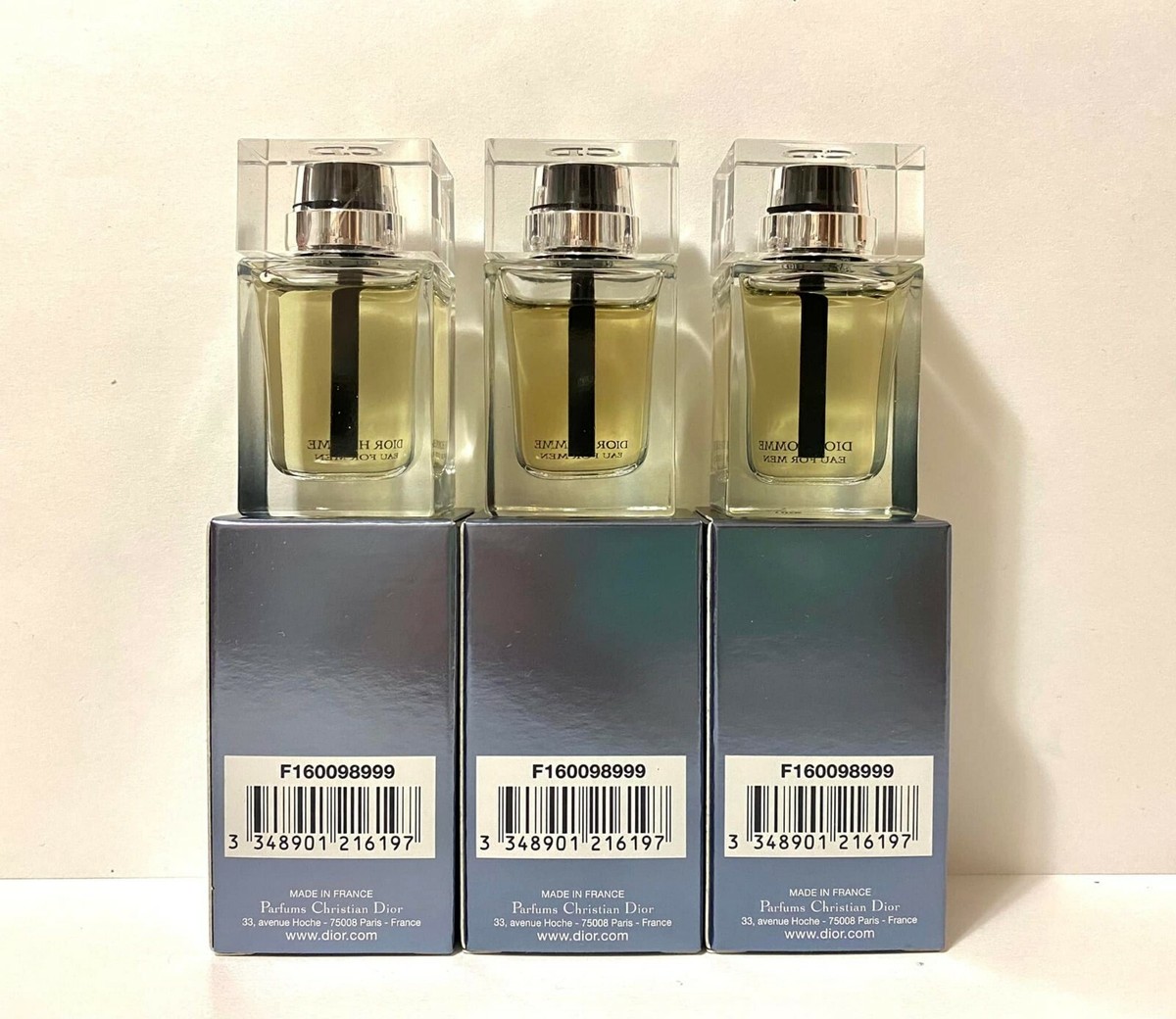 RARE, VINTAGE NEW, UNUSED Dior Homme For Men Eau de Toilette 10