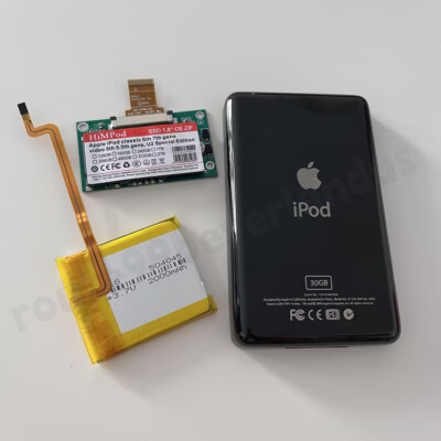 256gb SSD Upgrade KIT with Mega Battery for Apple iPod Classic 7th