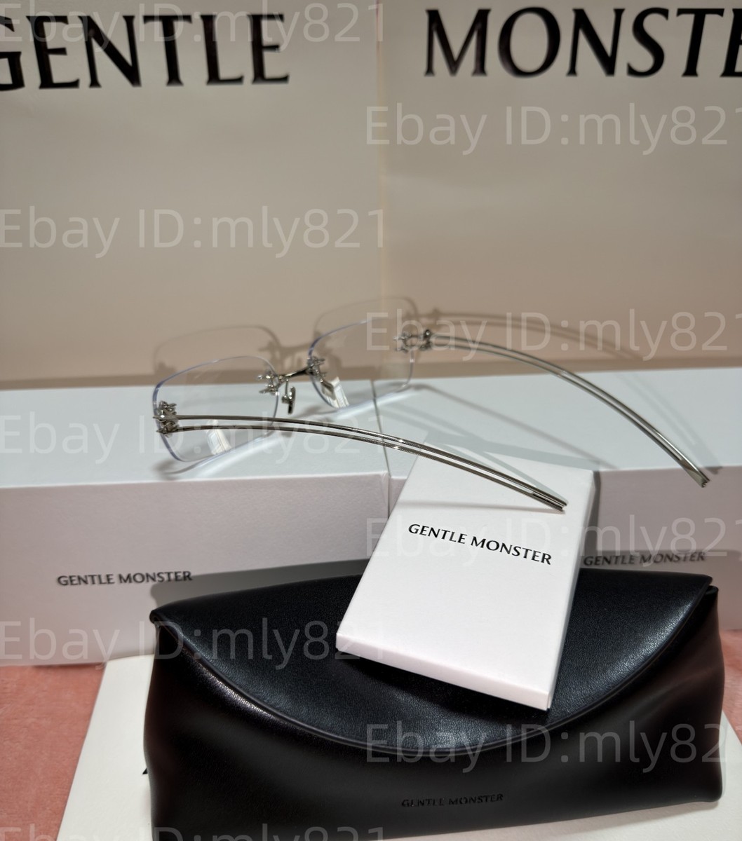 GentleMonster Sunglasses BOLD - Tetra 02 Silver Frame Clear Lenses
