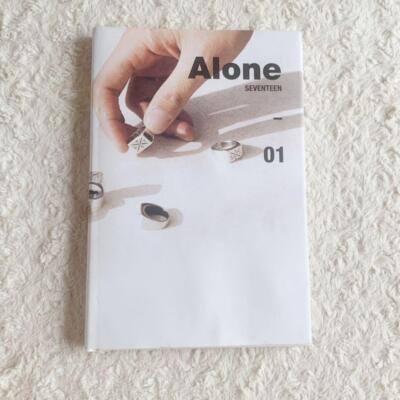 SEVENTEEN 4th Mini Album Al1 Alone 01 Version CD with Photo Book K