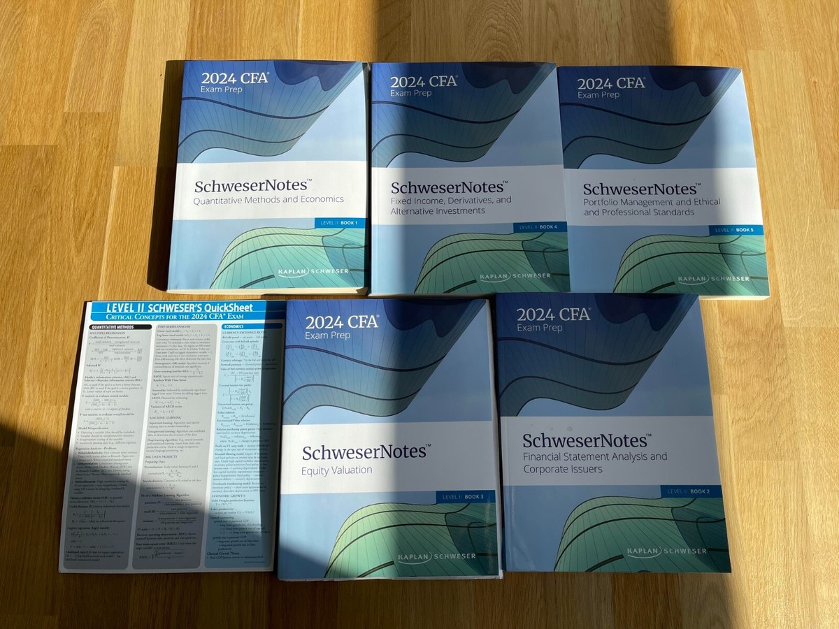 CFA レベル2 TACテキストなど CFA Level2 TAC サブテキスト 2024年版