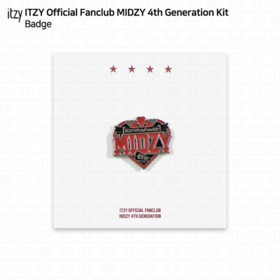 ITZY Official Fanclub MIDZY 4th Generation Kit KPOP K-POP YEJI LIA