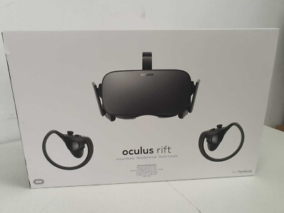 Meta Oculus Rift CV1 VR Virtual Reality Headset System - Black New