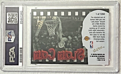 1997 Skybox Z-Force Slam Cam Kobe Bryant #1 PSA9 - 1 OF 12SC | eBay