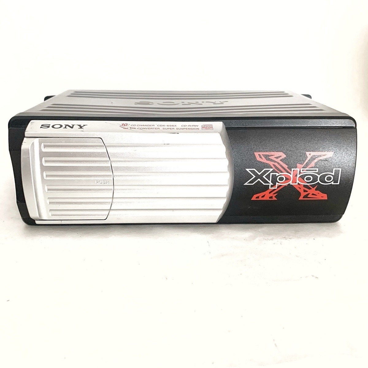 Vintage Sony Mobile CDX-656 Compact 10 Disc CD Changer Rare HTF