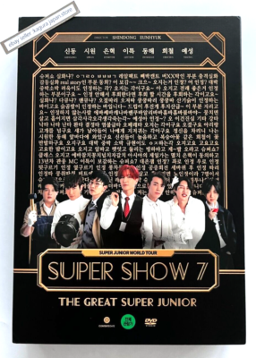 SUPER JUNIOR SUPER SHOW7 SS7 World Tour Seoul DVD Photobook