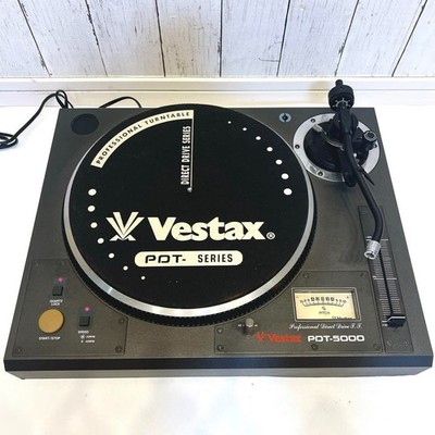 Vestax PDT-5000 Turntable Record Player Good | eBay