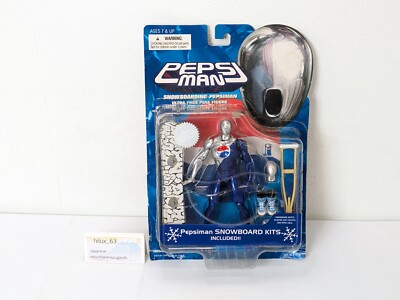 PEPSI MAN Snowboarding Pepsiman Ultra Free Pose Figure 150mm