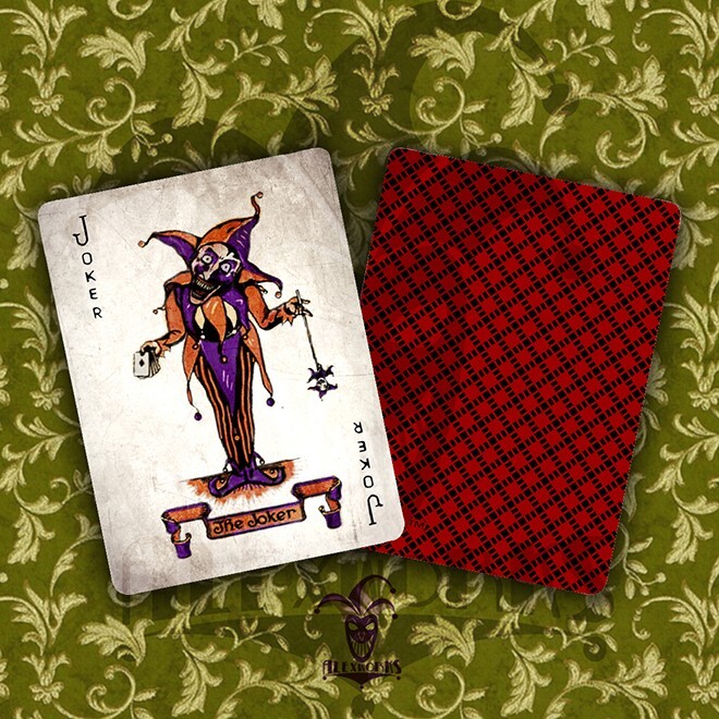 The Joker Playing Cards Three Jokers Style Cosplay Costume Comics