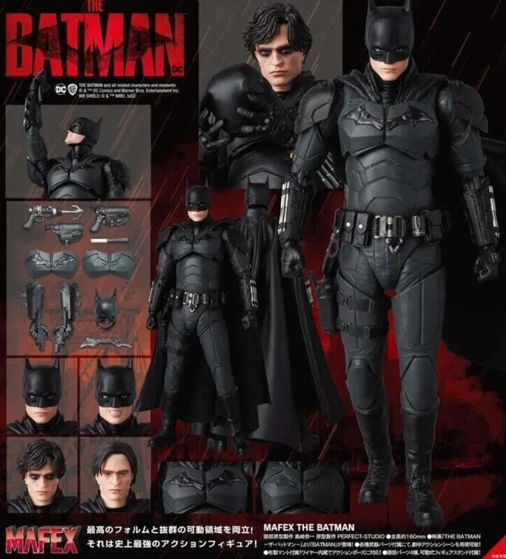Medicom Toy Mafex No.188 Batman The Batman Action Figure New In