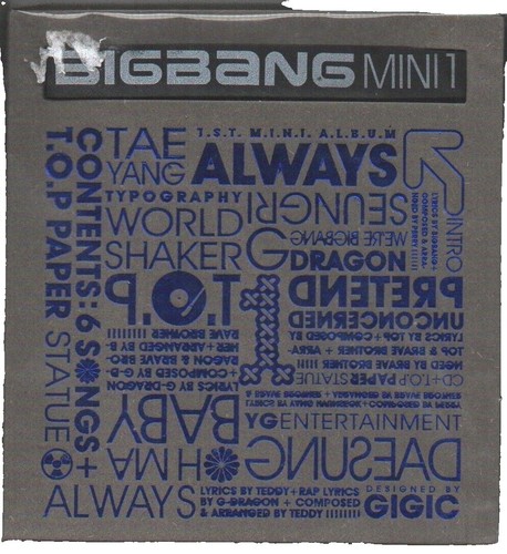 BIGBANG Sol Taeyang 5th mini album ALIVE Metal case ver KOREA