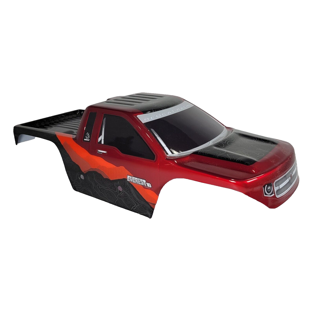Redcat Racing Everest-10 Crawler Body Factory Painted Red Orange