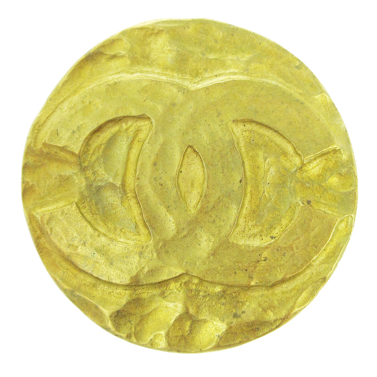 Chanel Medallion Brooch Pin Gold 94A NR14056j | eBay