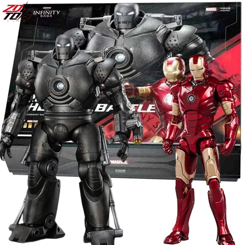 action figure Marvel IRON MAN MK4 & IRON MONGER SET Infinity ZD