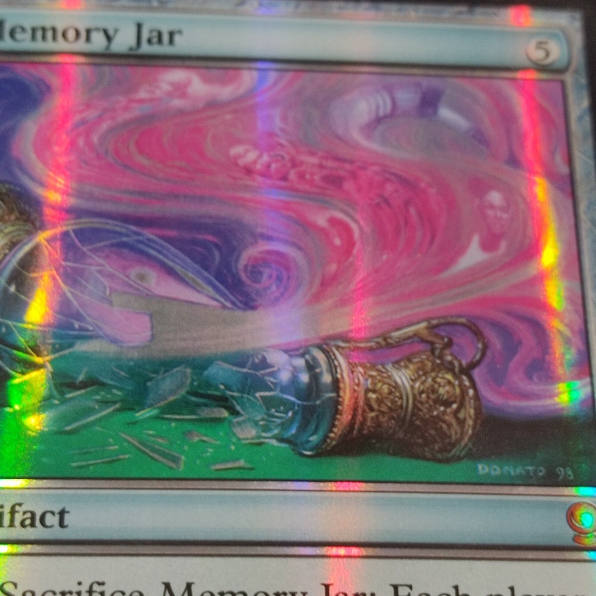 Memory Jar - From the Vault - Relics MTG Foil | eBay