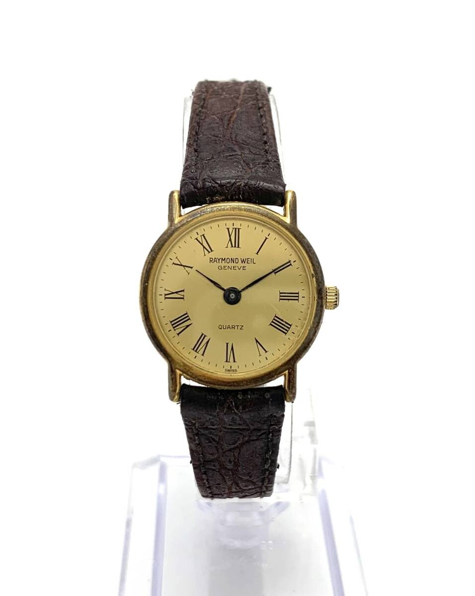 Vintage Swiss Raymond Weil 5758 18k Gold Electroplated Ladies