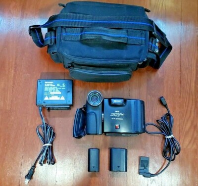 Sharp Hi8 ViewCam Video Camera VL-H410U 1.8 f=4.5-36mm AF Zoom