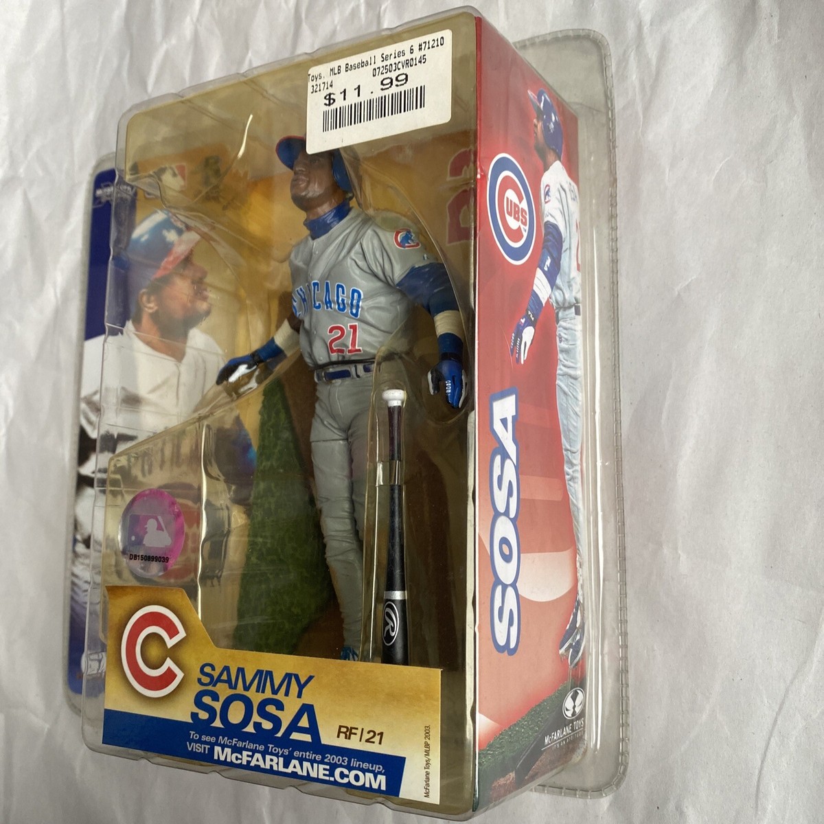 MCFARLANE Sports Picks SAMMY SOSA Series 6 ACTION FIGURE Chicago
