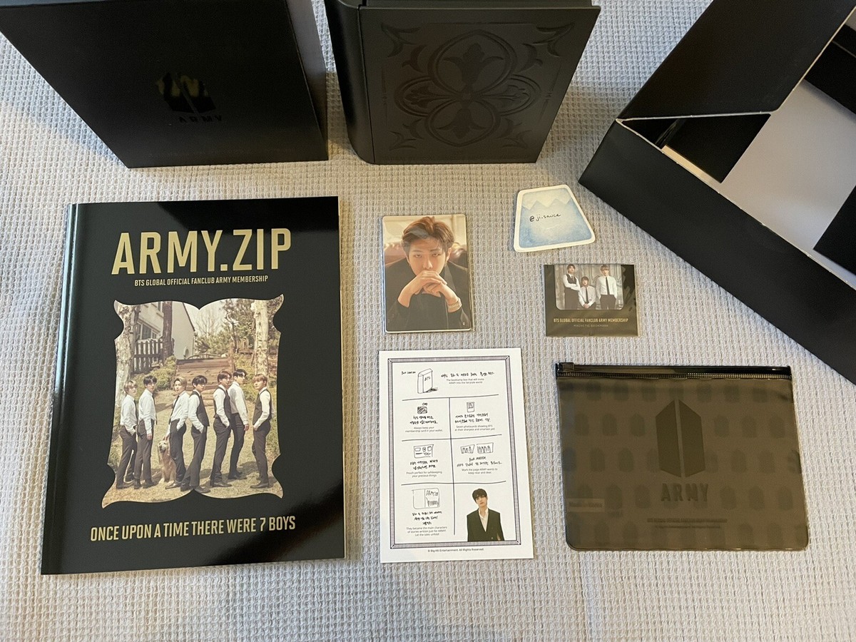 BTS 7th ARMY Global Official Fanclub Membership Kit | eBay