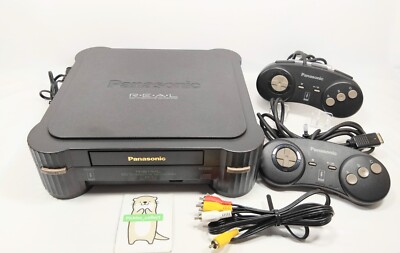 3DO FZ-1 REAL Console w/2 controllers No Box Tested Panasonic