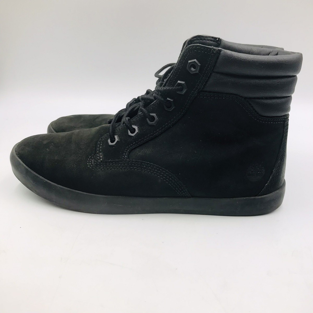 Timberland A1KLO Dausette Sneaker Black Nubuk Suede Woman's Boots