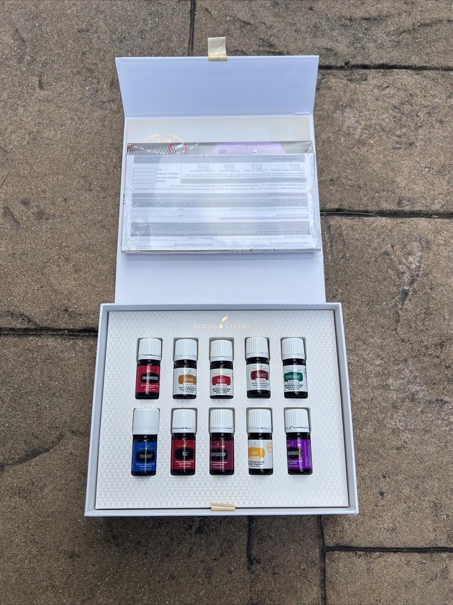 YOUNG LIVING ESSENTIAL OIL Collection Seed to Seal Premium Starter