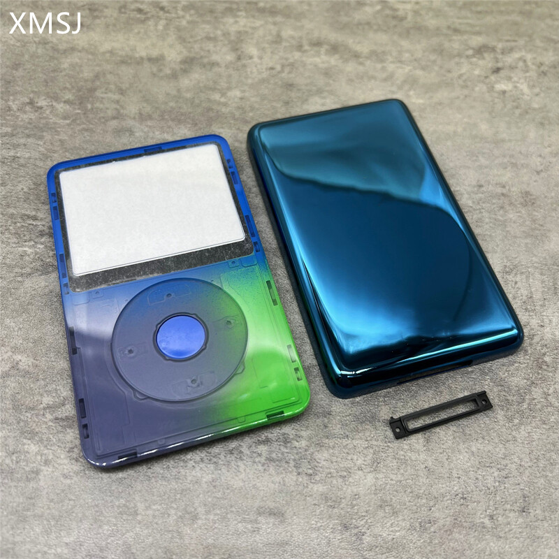 Color Blue Front Back Housing Case Cover Click wheel for iPod 5th