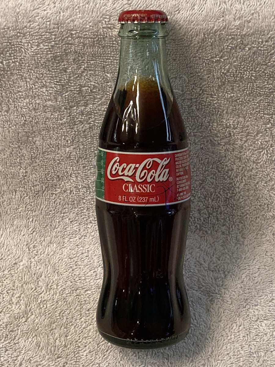 VINTAGE 2001 Full Coca-Cola 8oz Commemorative Super Bowl XXXV
