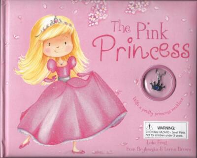 Pink Princess Board Book & Crown Necklace Sophia Friend Chloe