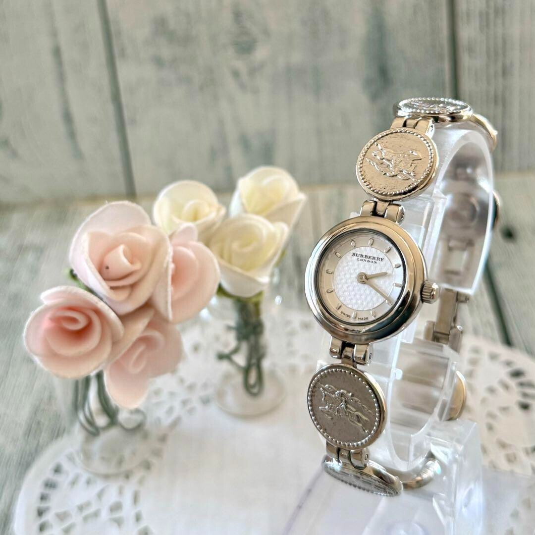 Burberry 11100L Watch Quartz 21mm Women's White Dial Swiss Made