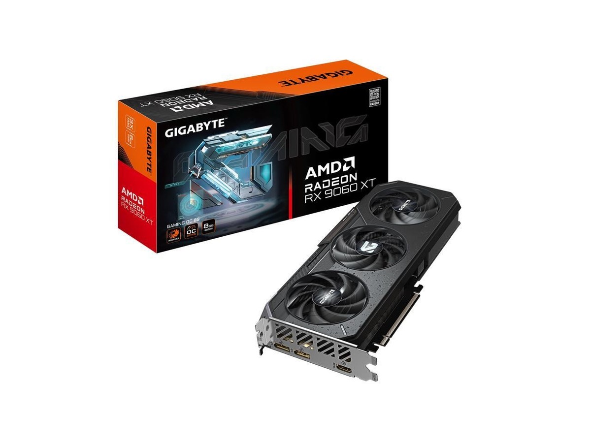 GIGABYTE Gaming Radeon RX 9060 XT 8GB GDDR6 PCI Express 5.0 x16