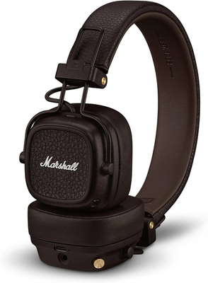 Marshall Major V Wireless Bluetooth On-Ear Headphones Brown | eBay