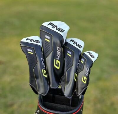 PING Classic G430 golf club head cover, driver fairway wood mix