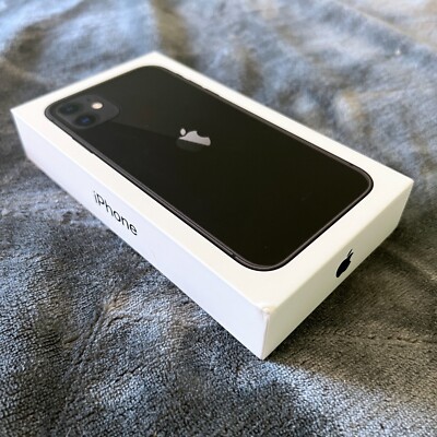 Apple iPhone 11 BOX ONLY for Black 64GB A2111 MHCP3LL/A with OEM