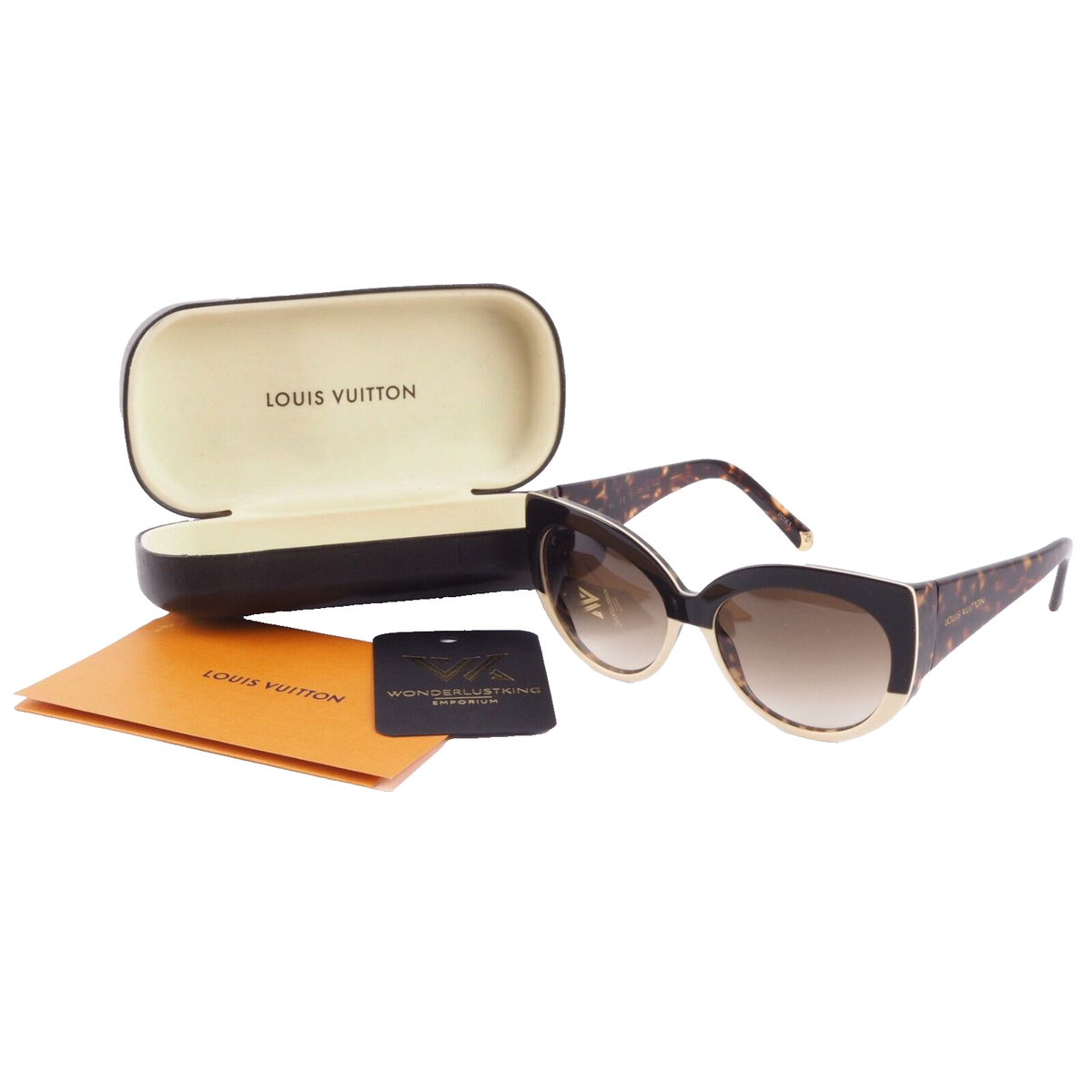 LOUIS VUITTON Z0588W 57_16 140 Veronica Tortoise Handmade