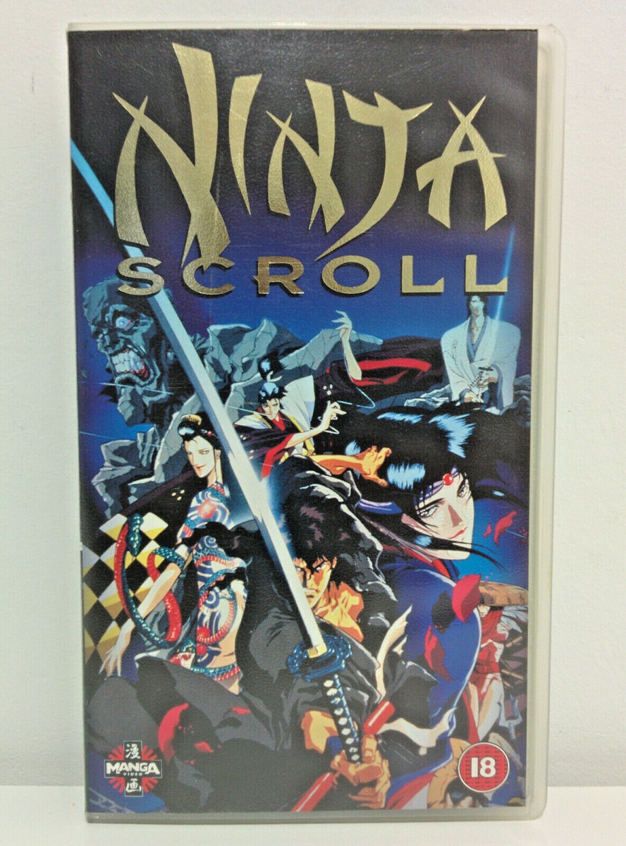 Ninja Scroll - VHS Tape (Manga) | eBay
