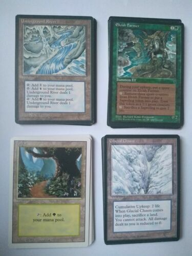 1994 MTG Revised Underground Sea Graded PSA 8 NM-MINT Magic The