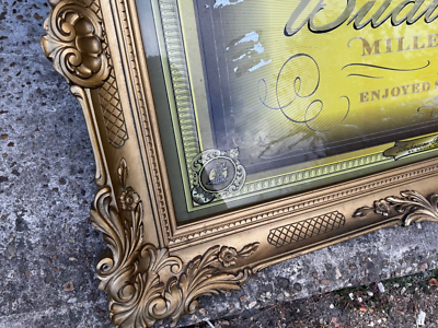 Budweiser Millennium Mirrored Sign - Collectible | eBay